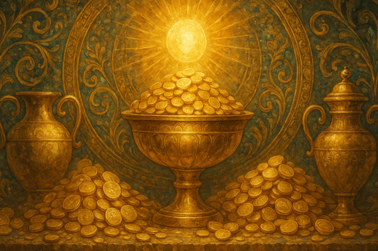 L’or dans la mythologie : richesse divine et lumière éternelle