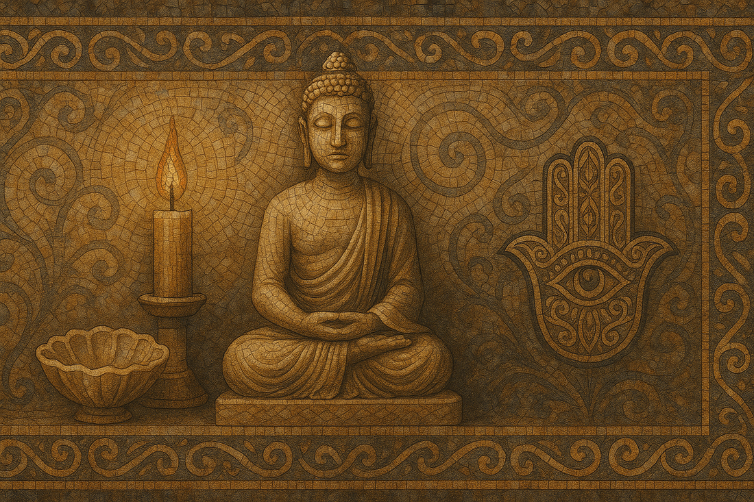 Créer un autel spirituel : statues et objets sacrés chez soi