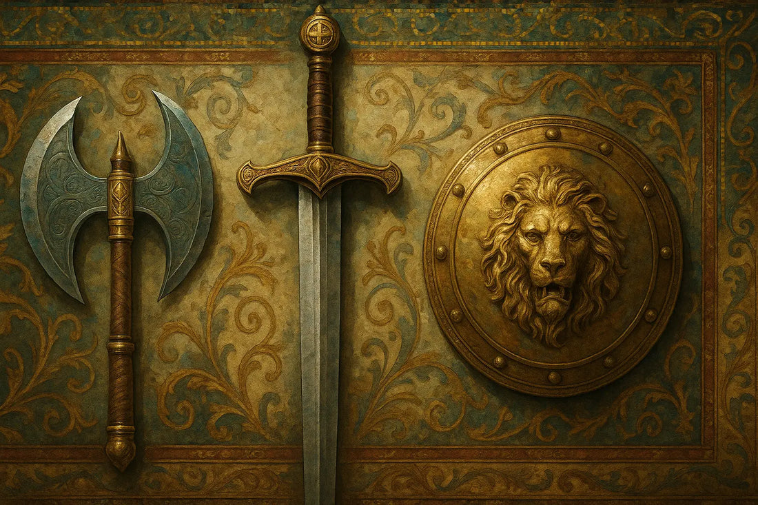 Les armes sacrées des héros légendaires - mythozia