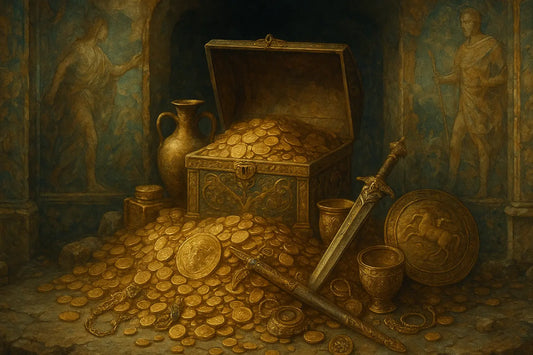 Trésors perdus : entre mythes anciens et vérités historiques - mythozia